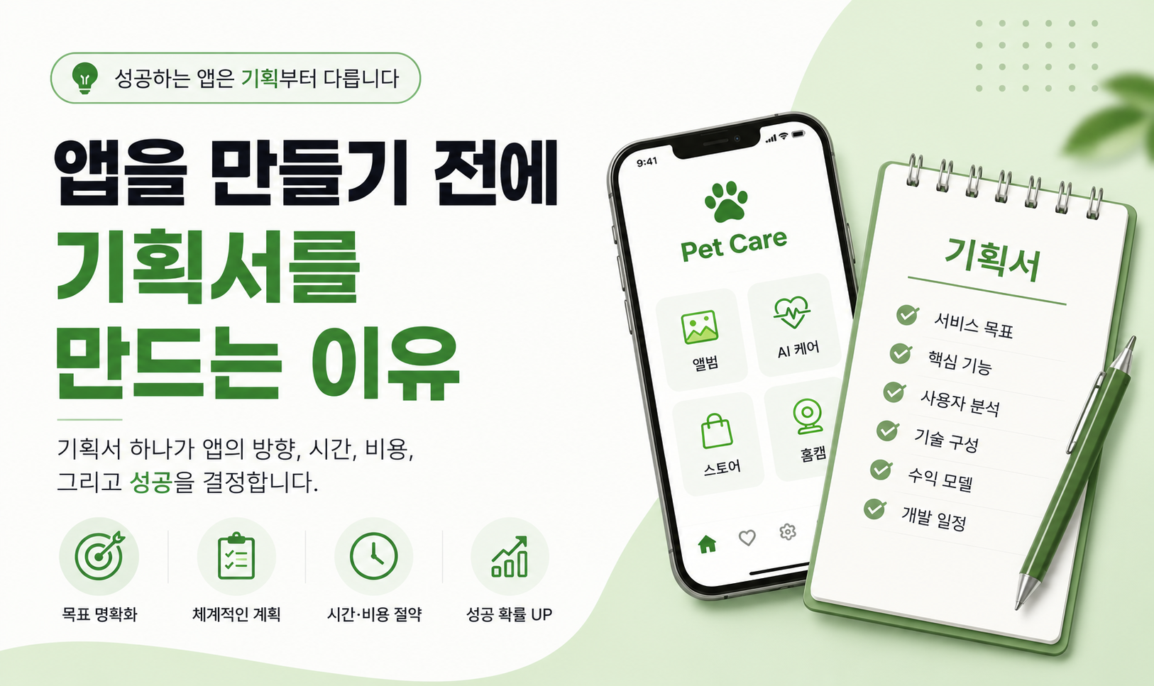앱을 만들기 전에 기획서를 만드는 이유